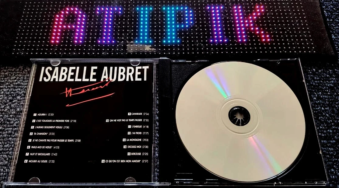 ✊ Isabelle Aubret Chante Ferrat - CD Très Rare - Disque Meys ✋ – photo 4